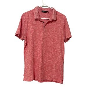 Marc Anthony Polo Shirt Red Size Medium Slim Fit
